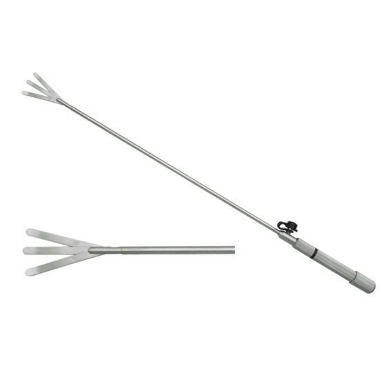 腹腔镜手术器械，扇形钳（三叶），可以调整方向