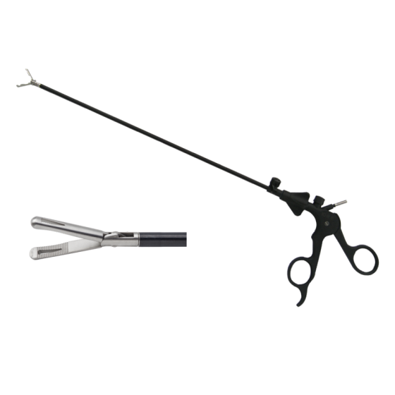 Laparoscopic surgical instrument grasping forceps (appendix) 5MMX330MM